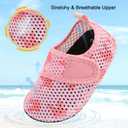 BARERUN Baby Girls Boys Water Shoes Swim Barefoot Water Sport Aqua Socks for Beach Pool Swim Sand (6-12 Months Infant, Rabbit)