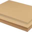 50 PCS 11 x 14 inch Kraft Cardstock, 0.5 mm Thick, 400gsm Brown Craft Cardboard Sheet, Chipboard Sheet for DIY Projects, Invitations, Scrapbooking
