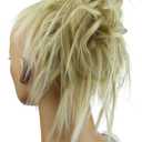 CAISHA XXL Hairpiece Scrunchie Updo Voluminous Slightly Wavy Messy Bun Lightblond G4F
