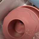 dearlomum Baby Play Mat Gym, Funny Play Piano Tummy Time Activity Mat with 5 Infant Sensory Toys, Music and Lights, Boy & Girl Gifts for Newborns 0 to 3 6 9 12 Months (Pink)