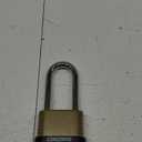 4 Digit Combination Lock, Heavy Duty Combo Padlock with Long Shackle for Outdoor Use,Sheds, Locker, Storage Unit, Gym and Gate