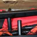 Volleyball Net, 12FT Training Set with 3-Level Adjustable Height (8'/7.4'/6.6'), Freestanding Portable Practice Net for Backyard, Serving & Spiking Drills, with Carry Bag for Outdoor & Indoor