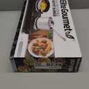 Elite Gourmet EDB-302BF# Countertop Double Cast Iron Burner, 1500 Watts Electric Hot Plate, Temperature Controls, Power Indicator Lights, Easy to Clean, Black