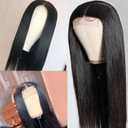 NewYou 28 Inch Straight Lace Front Wigs Human Hair Pre Plucked for Black Women 4x4 Lace Closure Wigs Human Hair 200 Density Glueless Wigs Human Hair