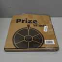 Pionites 12 Inch 12 Slots Prize Wheel Tabletop Fortune Spin with Dry Erase Marker and Eraser for Engaging Home Parties, Trade Show, Carnival Events (12''12Slots White)