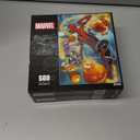 2 PCs Buffalo Games - Marvel - Spider-Man vs. Green Goblin - 500 Piece Jigsaw Puzzle for Adults -Challenging Puzzle Perfect for Game Nights - Finished Size is 21.25 x 15.00