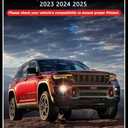 Vent Shades Rain Guards for Jeep Grand Cherokee 2022 2023 2024 2025 Accessories, for Jeep Grand Cherokee Window Deflectors Window Visors