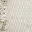 DII Variegated Tabletop Collection, Placemat Set, 13x19, Off-White, 6 Piece