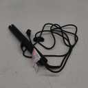 TYMO Airflow 2.0 Curling Iron Flat Iron - Hair Straightener and Curler 2 in 1, 1.25 Inch Curling Wand for Long Short Hair, Dual Voltage for Travel, 54 Million Ionic, Anti-Tangle, 5 Temps, Black