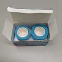 4 Rolls Silicone Sensitive Skin Tape 1"x 4 Yard, Repositionable Medical Tape for Waterproof, Easy to Remove, Blue Lash Tape Non-Woven Silicone Roll Tape for Wound Care