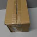 4.3 Inch Wooden Sofa Legs, Solid Wood Round Sofa Furniture Replacement Huge Bun feet, Big Wooden Feet for Cabinet/Desk/Furniture/Bookcase DIY, with Mounting Plate & Screws, 2Pcs