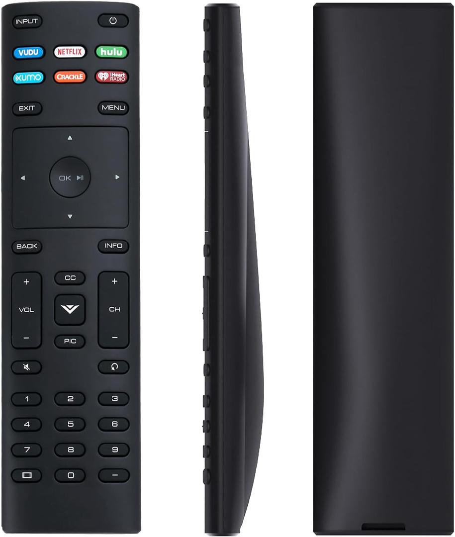 New XRT136 Replace Remote fit for VIZIO Smart HDTV D24F-F1 D43F-F1 D50F-F1 2018 Model E65E3 E65-E3 E65UD1 E65U-D1 E65UD3 E65U-D3 E70D3 E70-D3 E70E3 E70-E3 E70UD3 E70U-D3 E75E16 E75-E16