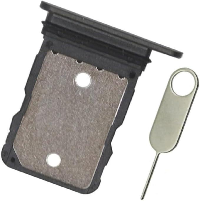 PHONSUN Replacement Single SIM Card Tray Holder for 6.4" Google Pixel 6 5G (Stormy Black)