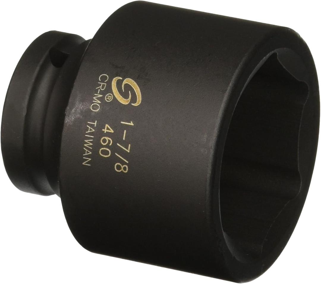 SUNEX TOOLS 460 3/4" Drive Standard 6 Point Impact Socket 1-7/8"