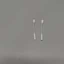 Apple MFi Certified 2 Pack Lightning to 3.5 mm Headphone Jack Adapter for iPhone, iPhone Aux Adapter Converter Dongle Audio Cable Compatible with iPhone 14 13 12 11 X XS 8 7 (2Pack, White/Lightning to 3.5 mm)