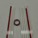 UrbanRed Self Adhesive Ceiling Curtain Track Ceiling Mount, Track for Curtains 9.8FT (3m) for Smooth Wall - No Drill, Screws, Adhesive Curtain Rod (Non-Flexible)