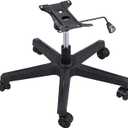 Yoogu 350 Pounds Heavy Duty Gaming Office Chair Replacement Base 28" Swivel Chairs Part with Bottom Plate Stand Cylinder and Casters
