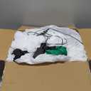 14 Ft by 7.5 Ft Large Christmas Inflatables Snowman Outdoor Decorations Build-in Rotating Colorful Light, Huge Snowman Inflatable with Christmas Tree & Hat Blow Up Yard Decor for Lawn Garden Outside