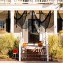 3 x NEBURORA 630x30inch Halloween Creepy Cloth Large Size Spooky Halloween Decoration Black Haunted Mansion Supplies for Halloween Home Decor Dining Table Staircase Outdoor Entrance Garden Patio