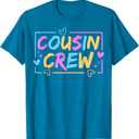 Cousin Crew Family Matching Cousin Boys Girls Kids T-Shirt,Small