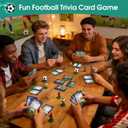 JOH 2026 World Cup Soccer Trivia Card Game - 200+ Soccer Trivia Questions - Ultimate Football Knowledge Game for Family Soccer Game Night, Tailgates, Party | Fits 2-8 People