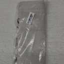 Artoid Mode Grey Snowman Snowflake Let it Snow Christmas Table Runner, Seasonal Winter Kitchen Dining Table Decor for Home Party Indoor 13x120 Inch (Silver)