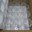 12 Pack Glass Cylinder Vases 10 Inch Tall Clear Flower Vase for Centerpieces, Hurricane Floating Candle Holder Wedding Decorations, Floral Vase Bulk for Table Shelf Party Home Deco (10 x 3.35 Inch)