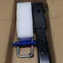 TOPTOW Hitch Extender, Fits for 2 inch Receiver, 8.5 inch Extension Length, Anti-Rattle Bolt, with Hitch Pin Kit and Anti Rattle Stabilizer