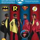 Rubies DC Comics Superheroes: Superhero Cape and Accessory Set for Kids, Boy's One Size