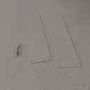 2 Pack CRL Clear Anodized Push Plates 4" x 16"