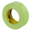 3M Scotch 233+ Performance Critical Edge Masking Tape, 25 lbs/in Tensile Strength, 55m Length x 48mm Width, Green