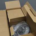 WRalwaysLX 2pack Decorative Lantern with flameless LED Candle Light, ON/Off/Timer Candle with 6Hours, Outdoor/Indoor LED Lantern, Use AAA Battery(not Include) Bronze Plastic (4x9)