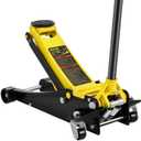 VEVOR 2.5 Ton Low Profile, Heavy-Duty Steel Racing Floor Jack with Dual Pistons Quick Lift Pump, Lifting Range 3.64"-19.49"