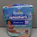 Pampers Swim Diapers - Splashers - Size 2-3, 20 Count, Gap-Free Disposable Baby Swimming Pants