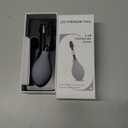 Ear Pressure Relief Device, Migraine Ear Pressure Relief Tool, Airplane Ear Pressure Relief Suction Device, Tinnitus Relief for Ringing Ears with 3 Sizes Earplugs (Grey, 1 Count (Pack of 1))