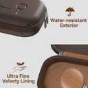 ProCase Stethoscope Case for 3M Littmann Classic III & Cardiology IV, Hard Protective Carrying Bag Fits MDF, ADC, Omron Stethoscopes, Medical Storage Organizer for Nurses & Nursing Students -Chocolate