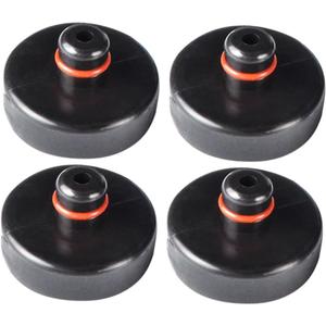 Alipis 4pcs Jack Pad Rubber Support Pad for Floor Jack Compatible Multiple Models