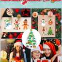 3 x 32 Sheets Christmas Stickers for Kids  Mix and Match to Create Your Own Characters with Santa, Reindeer, Christmas Trees & Snowmen! Perfect Stocking Stuffers, Party Favors & Gifts for Boys and Girls