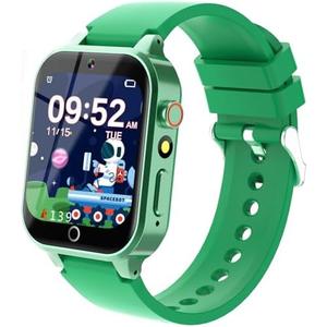 Kids Smart Watch Boys Gift for Age 6-10, 26 Games Touch Screen HD Video Music Player Learning Cards Audiostory Pedometer Educational Toys Birthday Gifts for Girls Ages 4 5 6 7 8 (The Watch Screen Is Scratched)