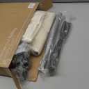 STO STO Laundry Hamper with Wheels, 160L Rolling Laundry Sorter Cart with Heavy Duty Steel Frame, Large Clothes Hamper with Handles for Bedroom, Bathroom, Laundry Room, Beige and Brown