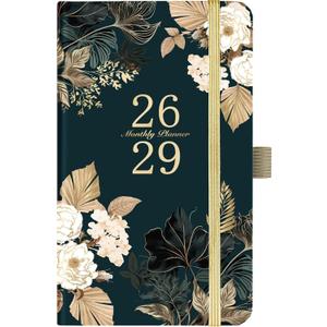 2026-2029 Monthly Pocket Planner/Calendar - JUL 2026 - JUN 2029(36 Months), 3 Year Monthly Planner 2026-2029, 6.4" x 3.8", 2 Bookmarks, Inner Pocket, Pen Holder, Perfect Organizer