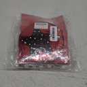 DAZONGE 2025 Graduation Decorations Red, Congrats Grad Backdrop, Honeycomb, Balloons & Hanging Swirl Kit for Graduation Decorations, 2025 Grad Party Decorations Set for Any Grade