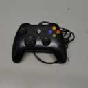 EasySMX Wired Gaming Controller,PC Game Controller Joystick with Dual-Vibration Turbo and Trigger Buttons for Windows PC/ PS3/ Android TV Box/Tesla(Black)