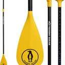 Tuxedo Sailor SUP Paddle - 3 Piece Adjustable Stand Up Paddle Board Paddle - Lightweight & Floating Paddle Board Oar - Durable and Packable, Reinforced Nylon Blades - Efficient Stroke, medium size