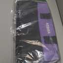 Purple Tool Bag,13 Inch Wide Mouth Open Tool Organizer with 12 Storage Pockets (Purple)