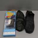 Rain Shoe Covers, Reusable Waterproof Rain Cover for Shoes, Non-Slip PVC Snow Boot Covers for Men and Women (X-Large, Green)