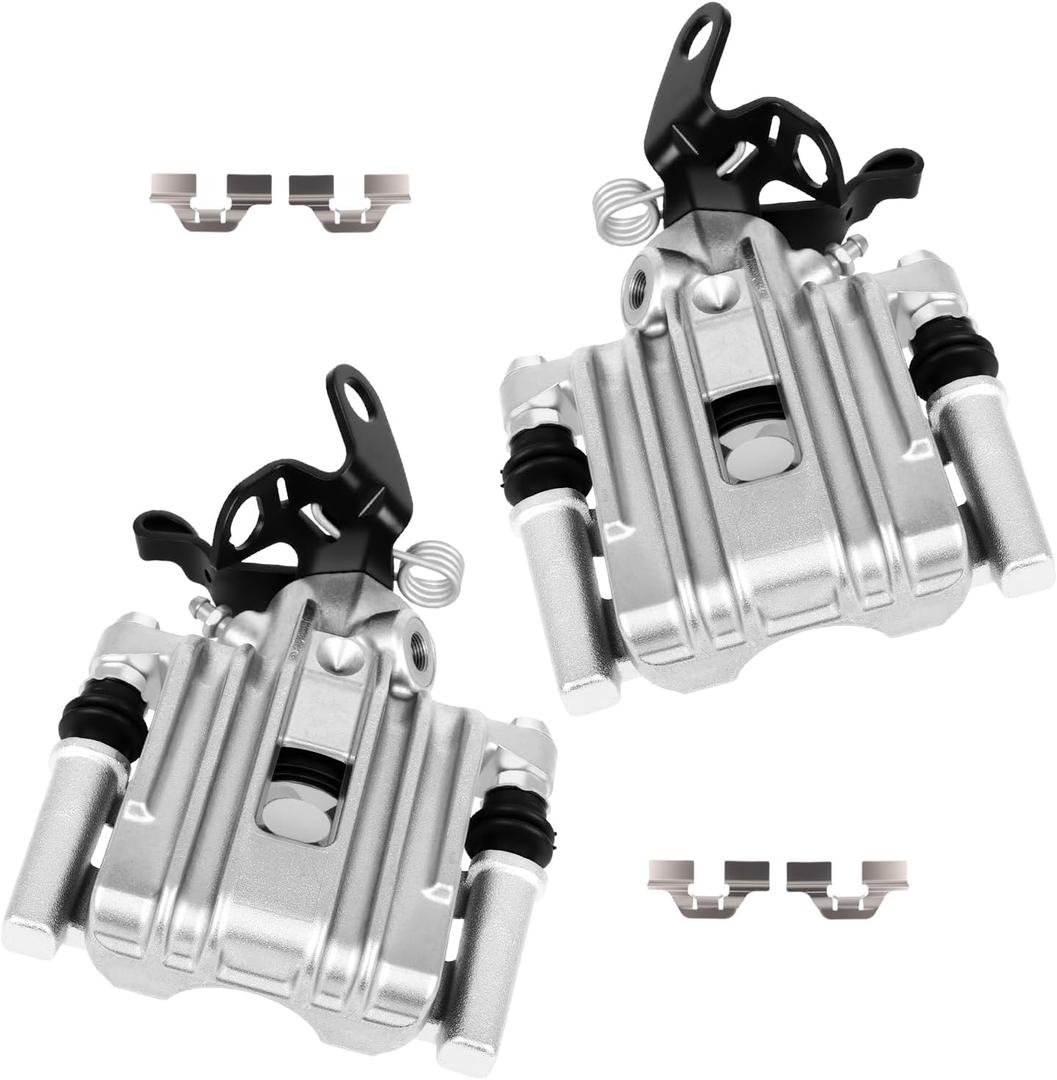 cciyu Rear Left & Right Disc Brake Calipers Assembly 19B6650 19B6651