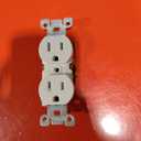 Leviton 15 Amp, 125 Volt, Tamper Resistant, Duplex Receptacle, Residential Grade, Grounding, T5320-T, Light Almond