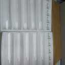 30 Pack Glass Hurricane Candle Holders 12.6" Open Ended Candlestick Holder Tubes Clear Bottomless Cylinders Suitable Taper LED Candles for Wedding Party Christmas Table Centerpiece Decor