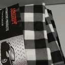 Heated Blanket - 12-Volt Electric Blanket for Car, Truck, SUV, or RV - Portable Winter Car Accessories for Camping or Travel by Stalwart (Black Plaid)